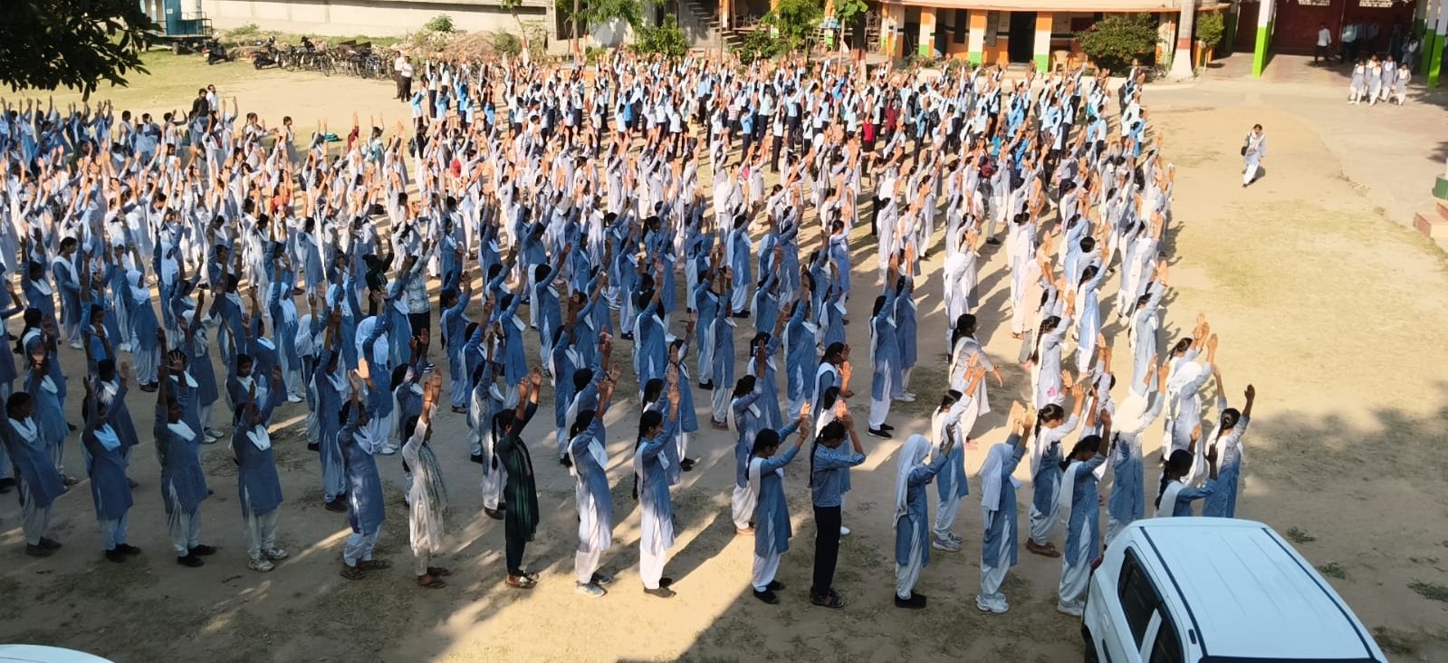 पी. टी. एवं योगा कार्यक्रम : दिनांक 18 मई 2026